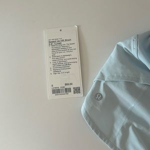 Lululemon Speed Up HR Short 2.5” Short Lined in powder blue 🩵